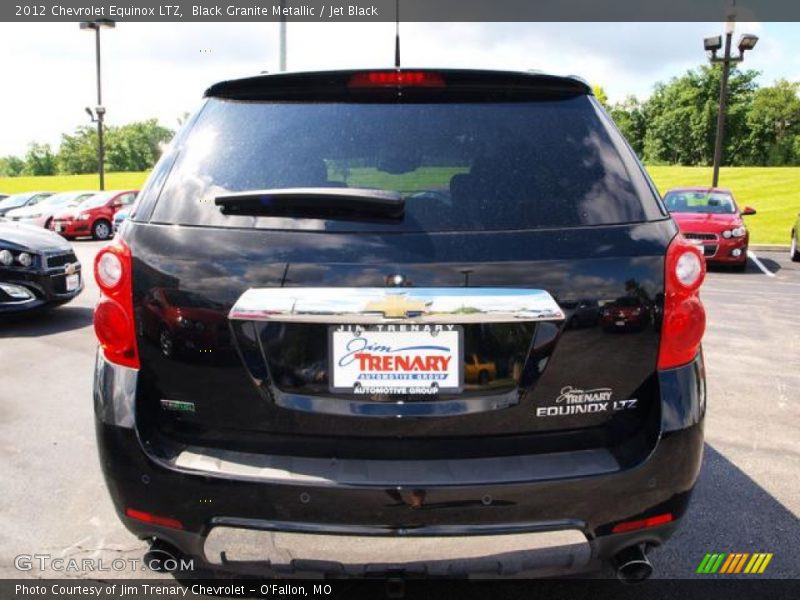 Black Granite Metallic / Jet Black 2012 Chevrolet Equinox LTZ