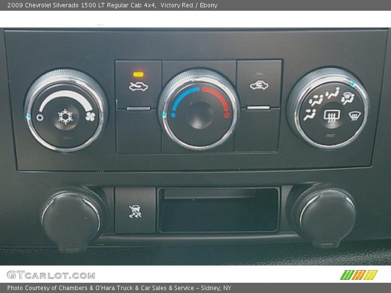 Victory Red / Ebony 2009 Chevrolet Silverado 1500 LT Regular Cab 4x4