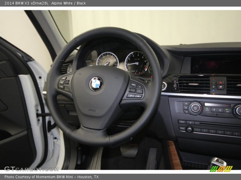 Alpine White / Black 2014 BMW X3 xDrive28i