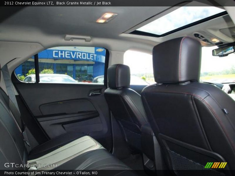 Black Granite Metallic / Jet Black 2012 Chevrolet Equinox LTZ