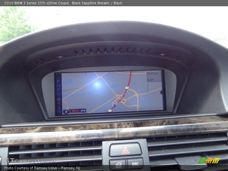 Black Sapphire Metallic / Black 2010 BMW 3 Series 335i xDrive Coupe