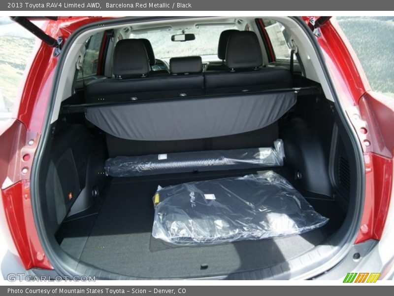 Barcelona Red Metallic / Black 2013 Toyota RAV4 Limited AWD