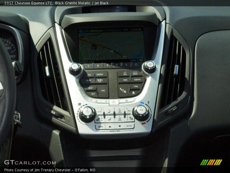 Black Granite Metallic / Jet Black 2012 Chevrolet Equinox LTZ