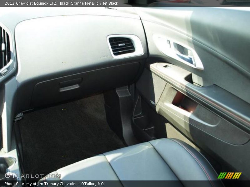 Black Granite Metallic / Jet Black 2012 Chevrolet Equinox LTZ