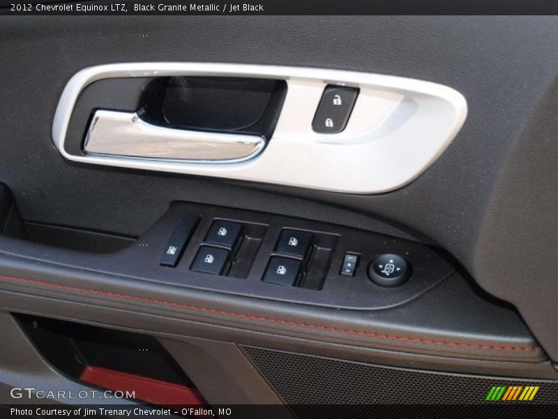Black Granite Metallic / Jet Black 2012 Chevrolet Equinox LTZ