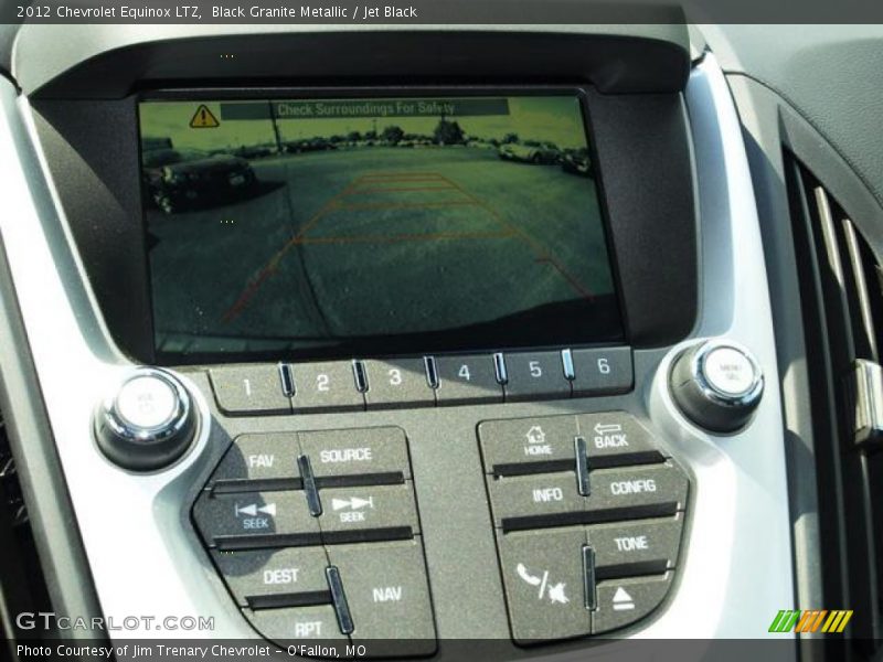 Black Granite Metallic / Jet Black 2012 Chevrolet Equinox LTZ