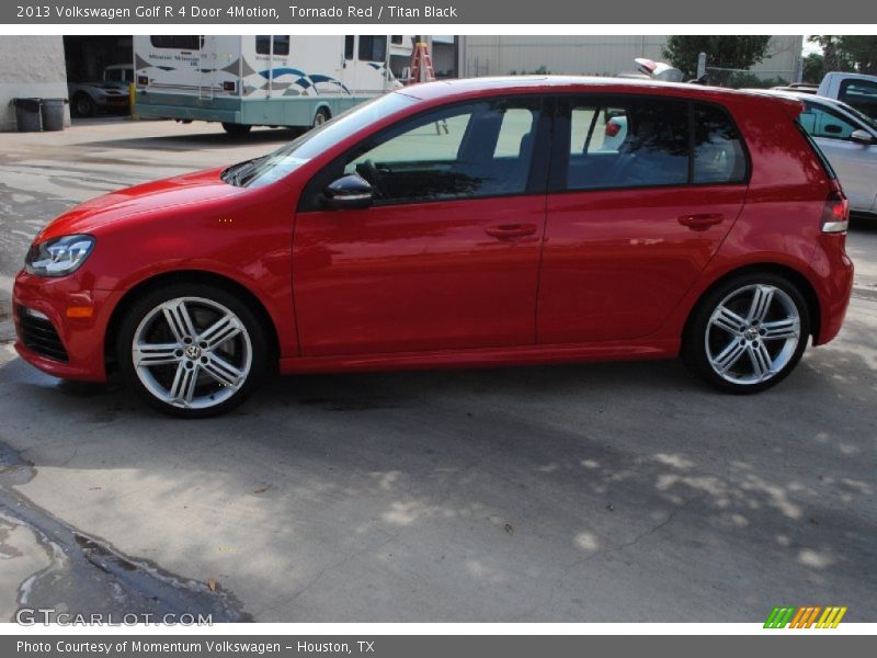 Tornado Red / Titan Black 2013 Volkswagen Golf R 4 Door 4Motion