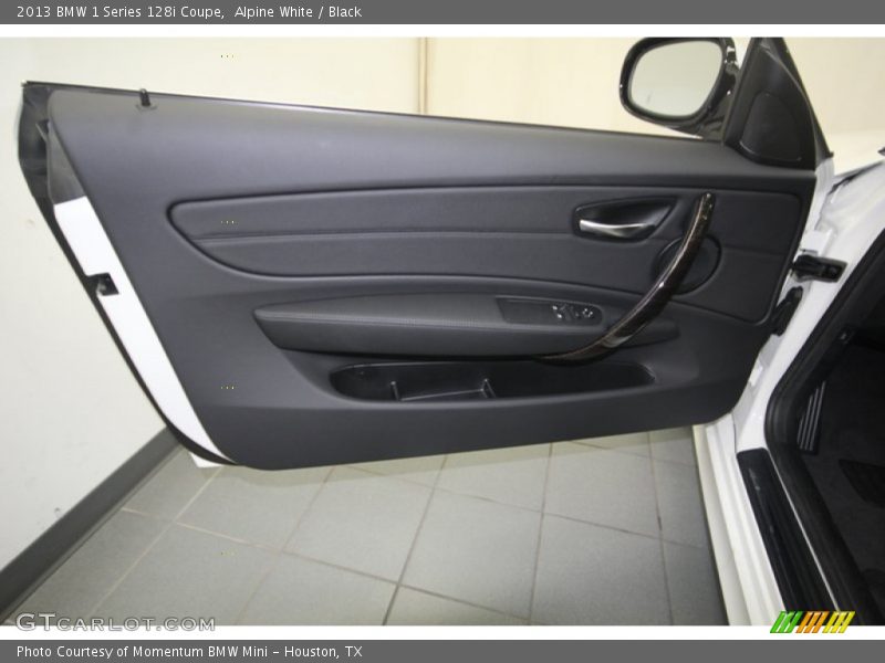 Alpine White / Black 2013 BMW 1 Series 128i Coupe