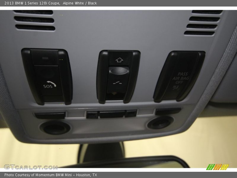 Alpine White / Black 2013 BMW 1 Series 128i Coupe