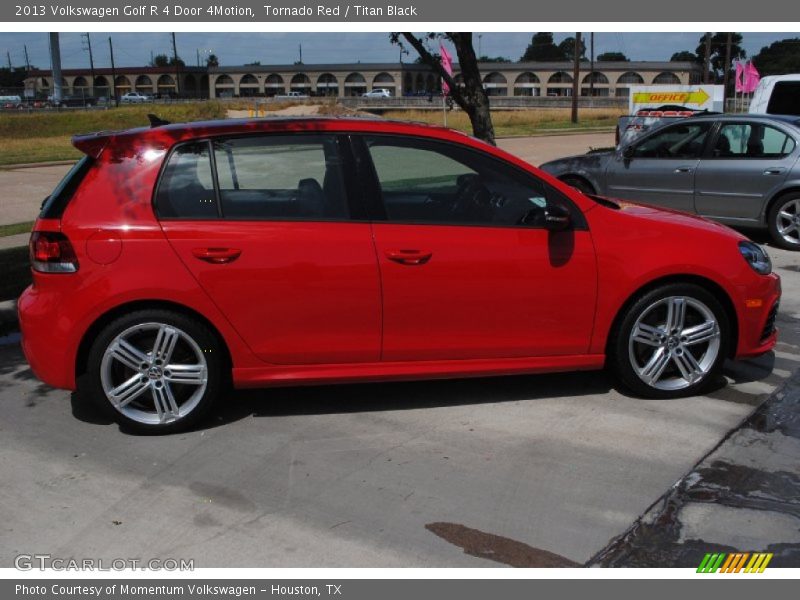 Tornado Red / Titan Black 2013 Volkswagen Golf R 4 Door 4Motion