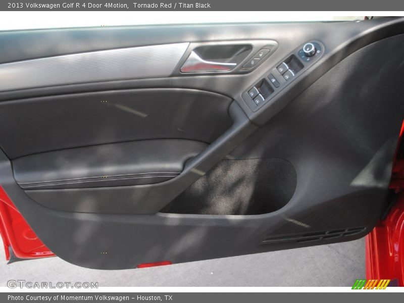 Tornado Red / Titan Black 2013 Volkswagen Golf R 4 Door 4Motion