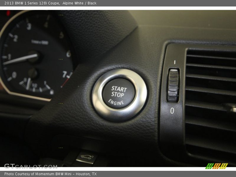 Alpine White / Black 2013 BMW 1 Series 128i Coupe
