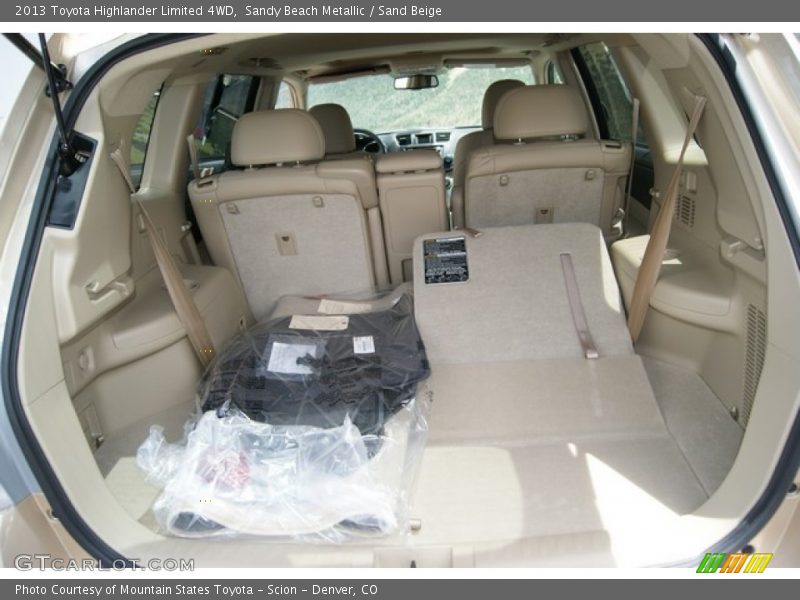 Sandy Beach Metallic / Sand Beige 2013 Toyota Highlander Limited 4WD