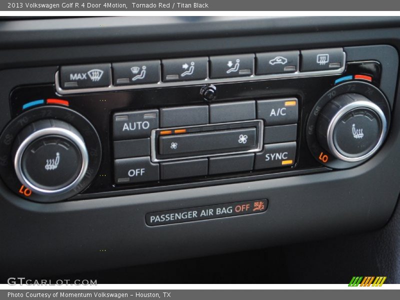 Tornado Red / Titan Black 2013 Volkswagen Golf R 4 Door 4Motion