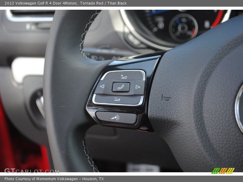 Tornado Red / Titan Black 2013 Volkswagen Golf R 4 Door 4Motion