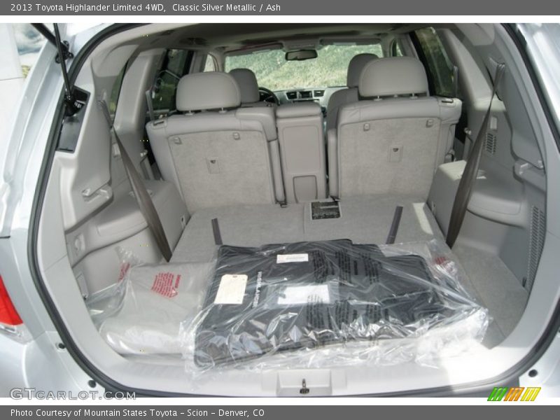 Classic Silver Metallic / Ash 2013 Toyota Highlander Limited 4WD