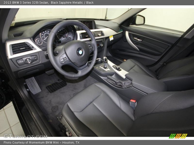 Black Sapphire Metallic / Black 2013 BMW 3 Series 328i Sedan