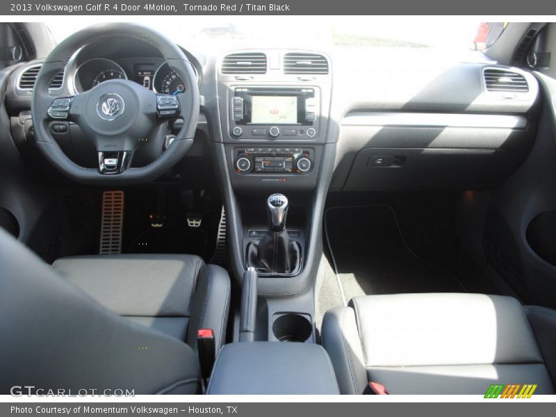 Tornado Red / Titan Black 2013 Volkswagen Golf R 4 Door 4Motion