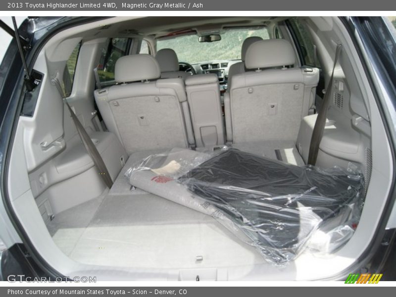 Magnetic Gray Metallic / Ash 2013 Toyota Highlander Limited 4WD