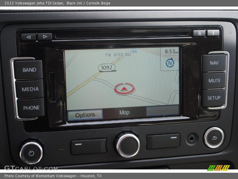Black Uni / Cornsilk Beige 2013 Volkswagen Jetta TDI Sedan
