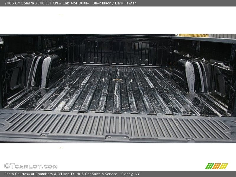 Onyx Black / Dark Pewter 2006 GMC Sierra 3500 SLT Crew Cab 4x4 Dually