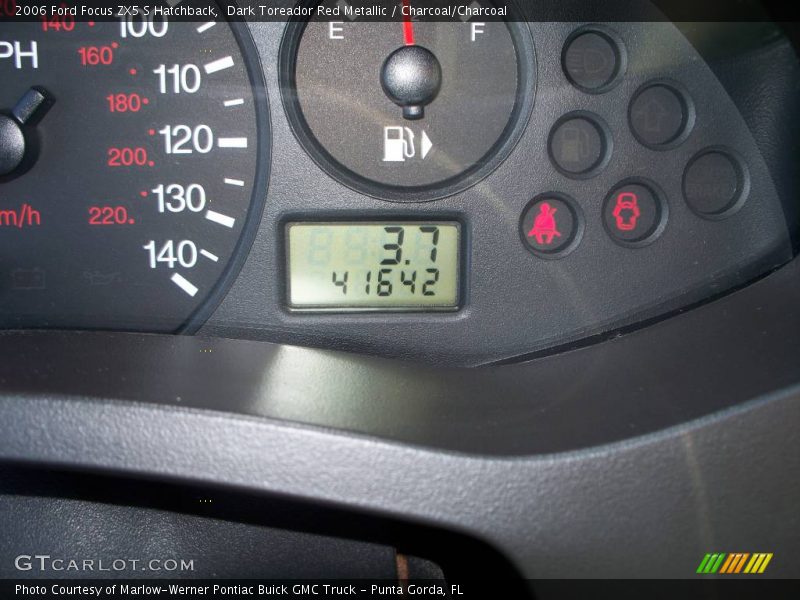 Dark Toreador Red Metallic / Charcoal/Charcoal 2006 Ford Focus ZX5 S Hatchback