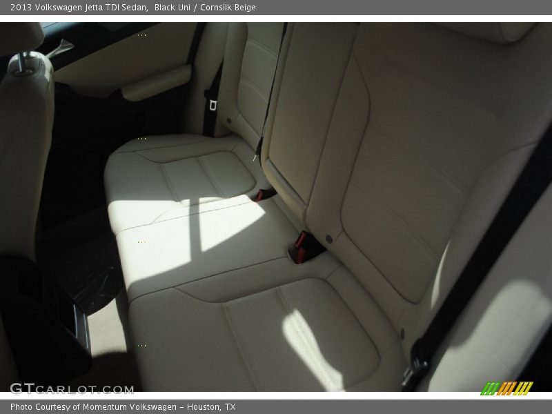 Black Uni / Cornsilk Beige 2013 Volkswagen Jetta TDI Sedan