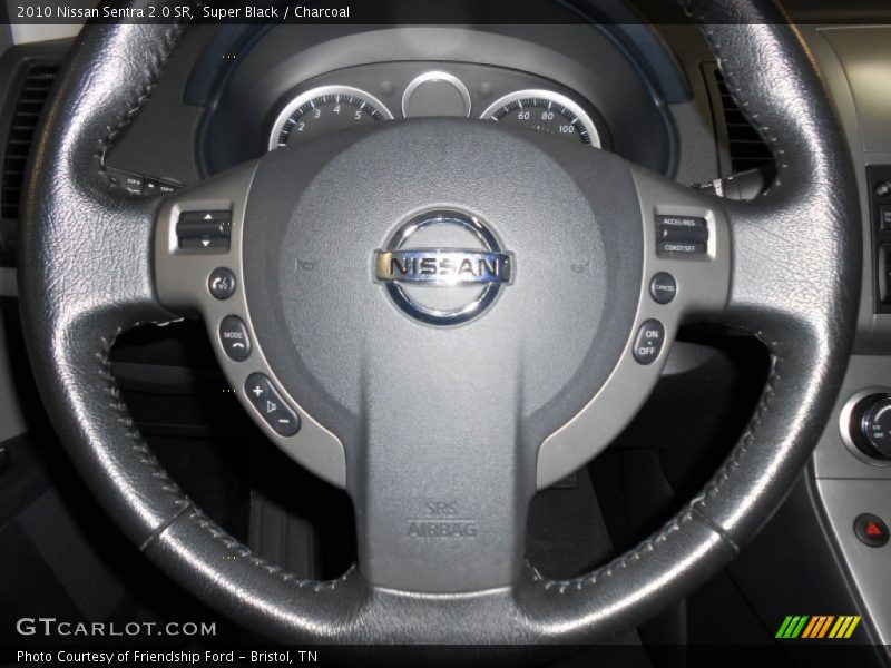 Super Black / Charcoal 2010 Nissan Sentra 2.0 SR