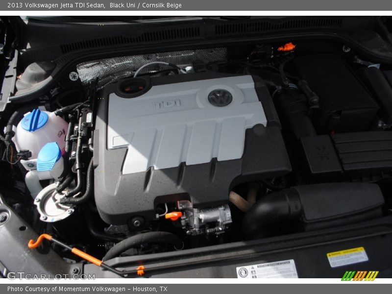 Black Uni / Cornsilk Beige 2013 Volkswagen Jetta TDI Sedan
