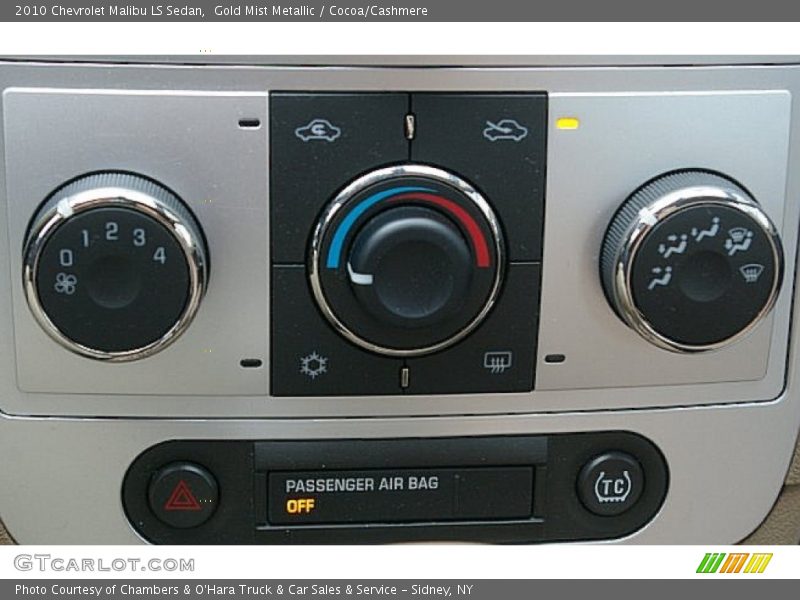 Gold Mist Metallic / Cocoa/Cashmere 2010 Chevrolet Malibu LS Sedan