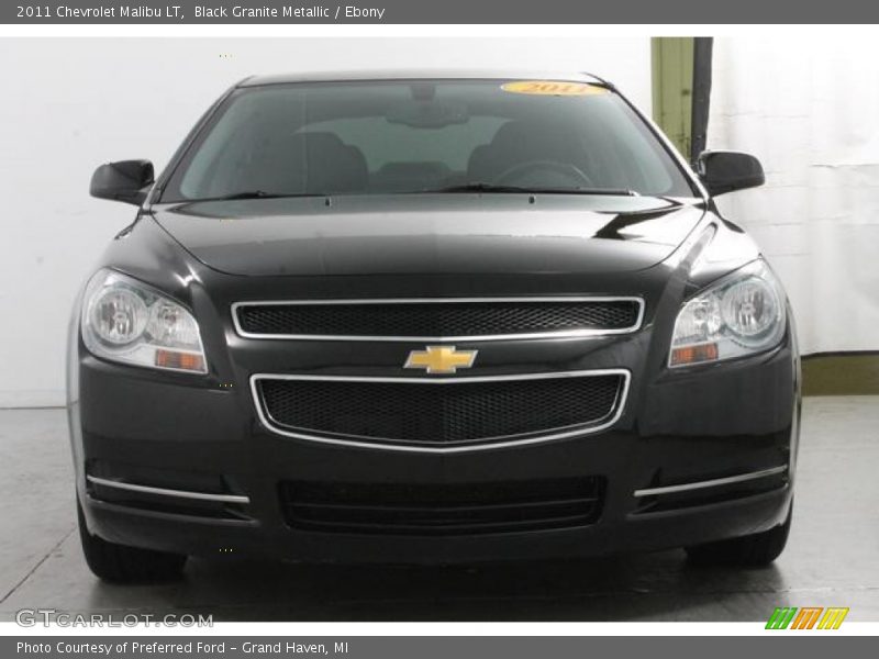 Black Granite Metallic / Ebony 2011 Chevrolet Malibu LT
