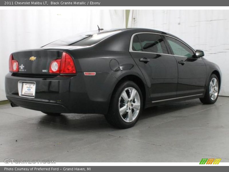 Black Granite Metallic / Ebony 2011 Chevrolet Malibu LT