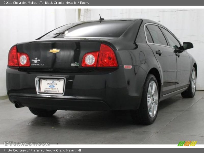 Black Granite Metallic / Ebony 2011 Chevrolet Malibu LT