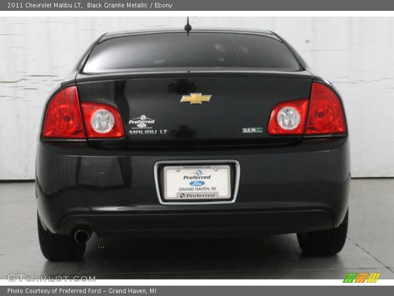 Black Granite Metallic / Ebony 2011 Chevrolet Malibu LT