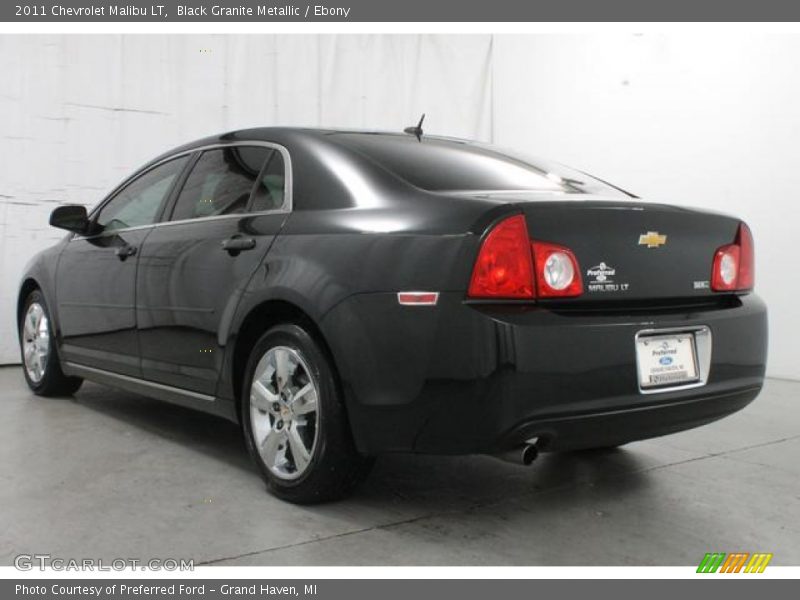 Black Granite Metallic / Ebony 2011 Chevrolet Malibu LT