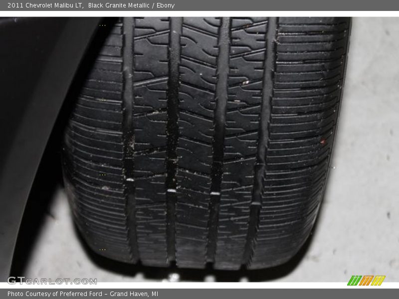 Black Granite Metallic / Ebony 2011 Chevrolet Malibu LT