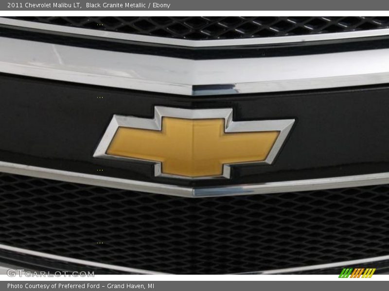 Black Granite Metallic / Ebony 2011 Chevrolet Malibu LT
