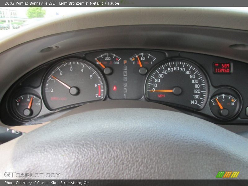 Light Bronzemist Metallic / Taupe 2003 Pontiac Bonneville SSEi