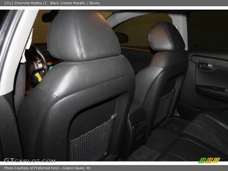 Black Granite Metallic / Ebony 2011 Chevrolet Malibu LT