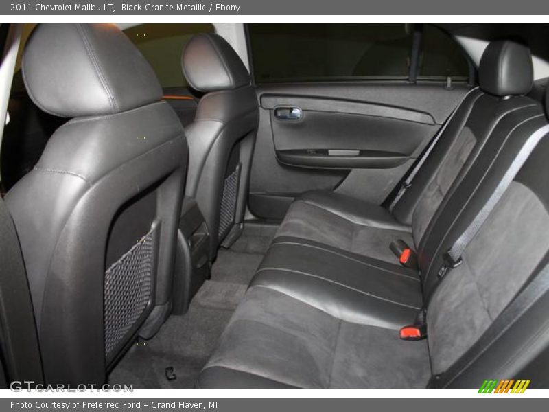 Black Granite Metallic / Ebony 2011 Chevrolet Malibu LT