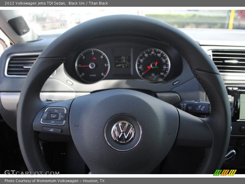 Black Uni / Titan Black 2013 Volkswagen Jetta TDI Sedan