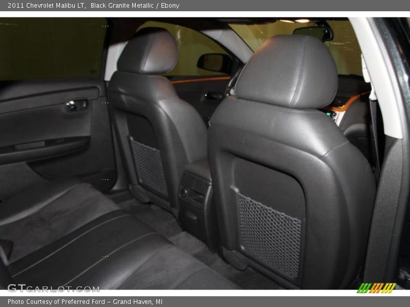 Black Granite Metallic / Ebony 2011 Chevrolet Malibu LT