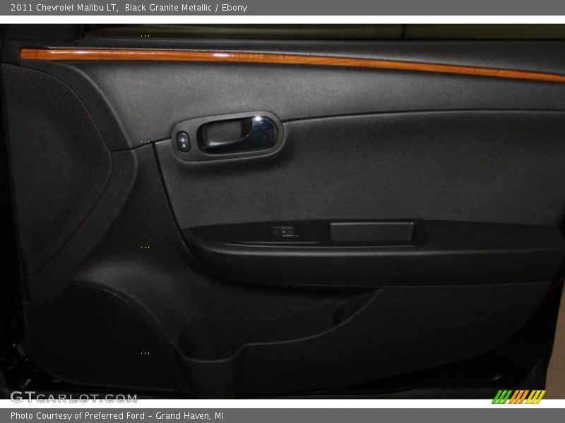 Black Granite Metallic / Ebony 2011 Chevrolet Malibu LT