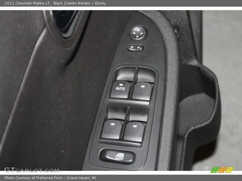 Black Granite Metallic / Ebony 2011 Chevrolet Malibu LT