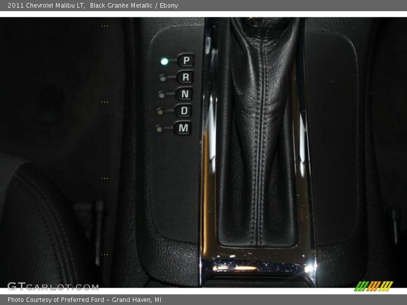 Black Granite Metallic / Ebony 2011 Chevrolet Malibu LT