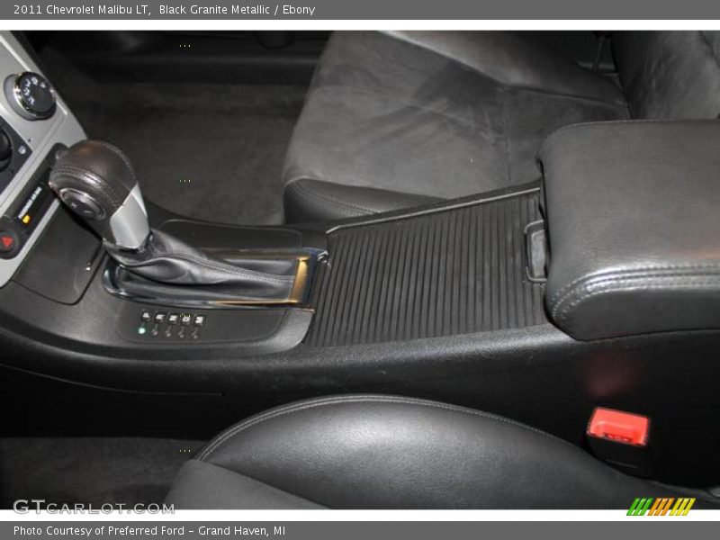 Black Granite Metallic / Ebony 2011 Chevrolet Malibu LT