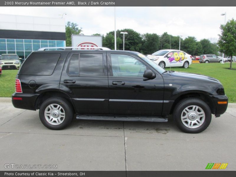 Black / Dark Graphite 2003 Mercury Mountaineer Premier AWD