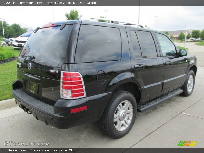 Black / Dark Graphite 2003 Mercury Mountaineer Premier AWD