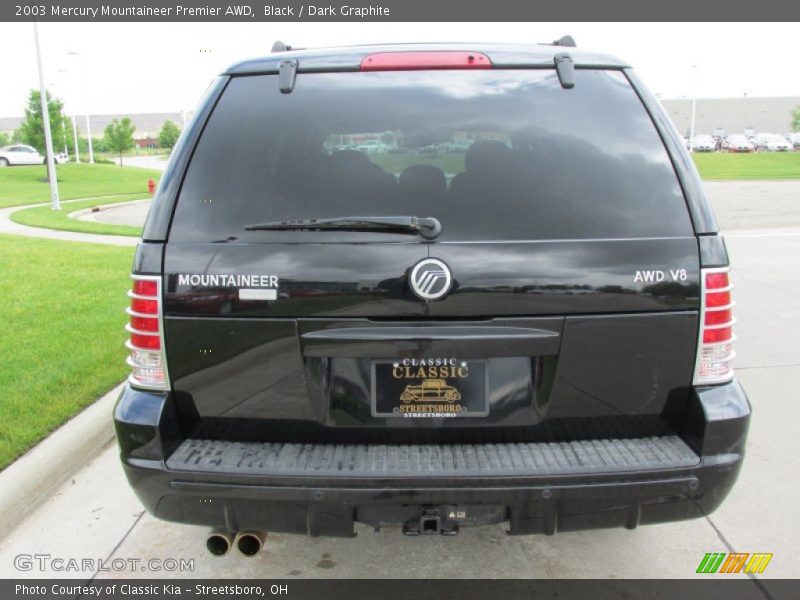 Black / Dark Graphite 2003 Mercury Mountaineer Premier AWD