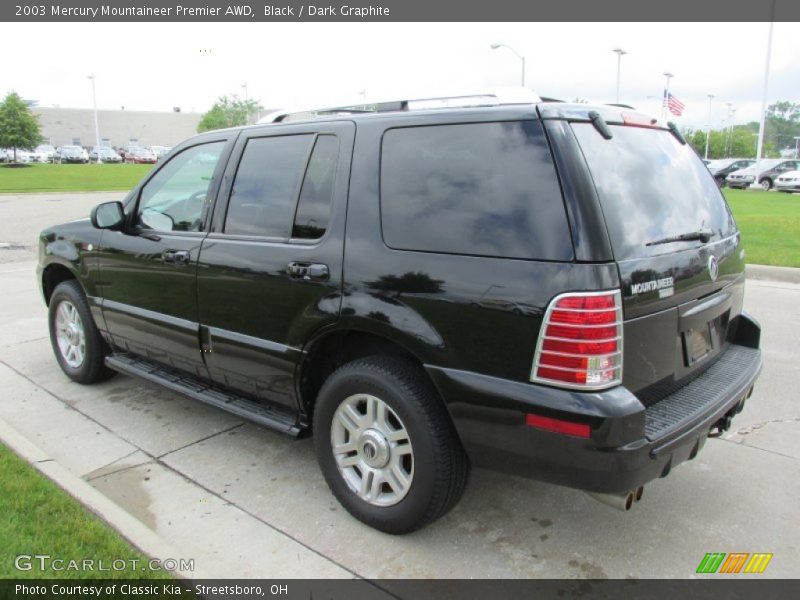 Black / Dark Graphite 2003 Mercury Mountaineer Premier AWD